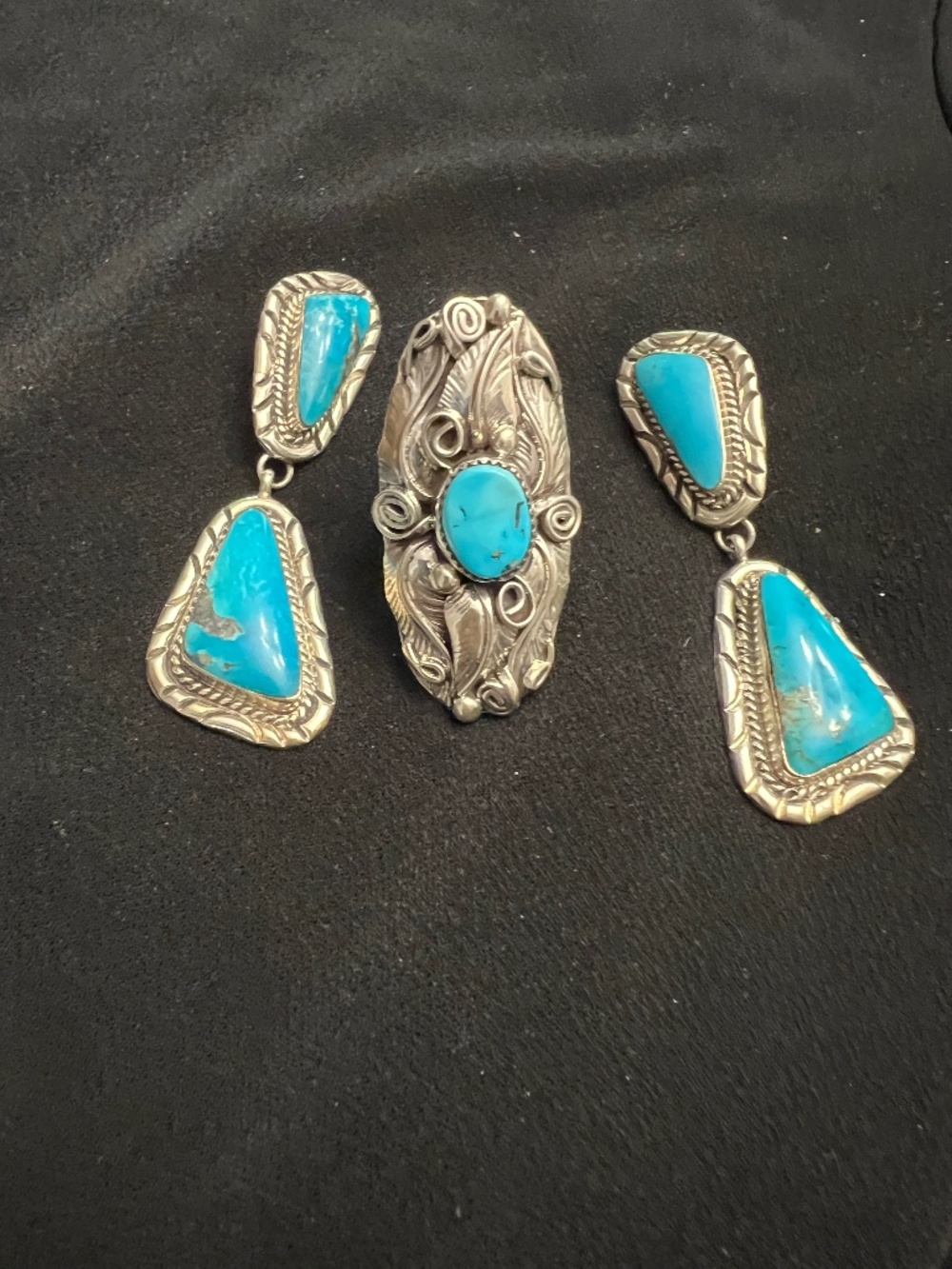 ring and earrings set